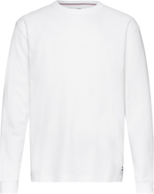 Tjm Reg Ls Waffle Tee T-shirts Long-sleeved Hvit Tommy Jeans*Betinget Tilbud