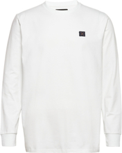 Basic Organic Tee L/S Tops T-shirts Long-sleeved White Clean Cut Copenhagen