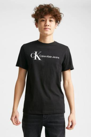 Calvin Klein T-shirt Monogram Insitutional T-Shirt Svart
