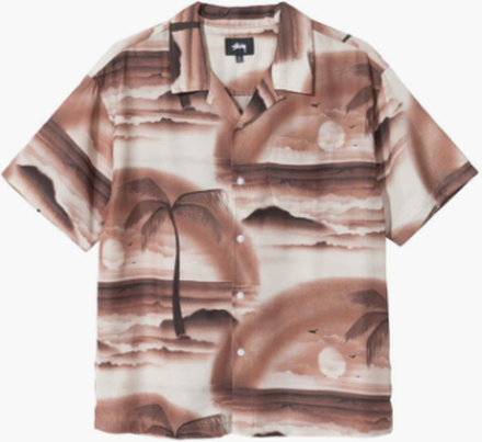 Stussy - Island Shirt - Brun - M