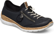 N4263-14 Lave Sneakers Blå Rieker*Betinget Tilbud
