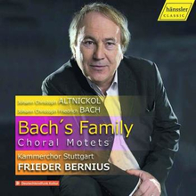 Altnickol JC/JCF Bach: Bach"'s Family Choral...