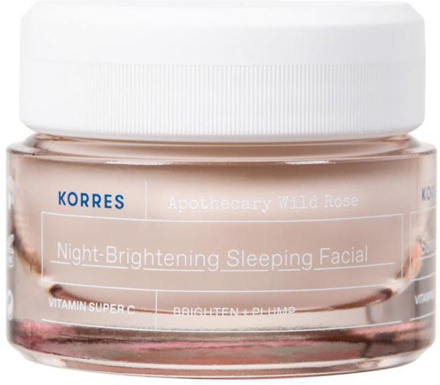 KORRES Apothecary Wild Rose Night-Brightening Sleeping Facial - 40 ml