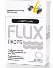 Flux Drops Lakrits & Honung 30 st