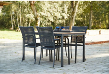 Mandalay Toscana havemøbelsæt med 4 Ravello stole - Teak/antracit