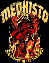 Mephisto Gothic Men's T-Shirt - Black - S - Schwarz