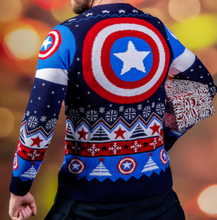 Captain America Christmas Jumper - XL