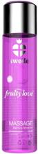 Fruity Love Massage Sweet Raspberry Rhubarb 60ml Hierontaöljy