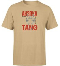 Ahsoka Stripes Men's T-Shirt - Tan - S - Tan