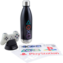 Playstation Icon Light Bottle and Sticker Set