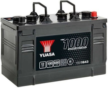 Lastbilsbatteri Yuasa YBX1643 12V 100Ah 680A