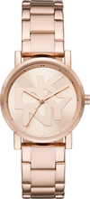 DKNY NY2958 Horloge Soho staal rosekleurig 34 mm