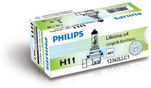 Philips Halogen H11 Lampa LongLife EcoVision