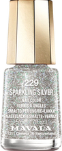 Mavala Nail Color, 229 Sparkling Silver 5 ml