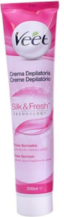 Veet Silky& Fresh Depilatory Cream Normal Skin 200ml