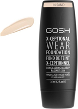 Gosh X-Ceptional Wear Foundation Long Lasting Makeup 14 Sand 35ml