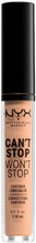 Nyx Can´t Stop Won´t Stop Full Coverage Contour Concealer Natural 3,5ml