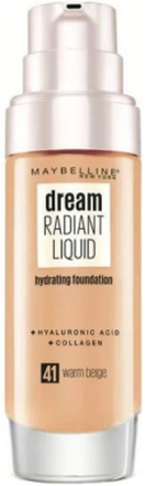 Maybelline Dream Satin Liquid Foundation& Serum 41 Warm Beige 30ml