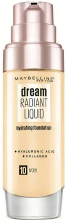 Maybelline Dream Satin Liquid Foundation& Serum 10 Ivory 30ml