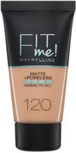 Maybelline Fit Me Matte Poreless Foundation 120 Classic Ivory