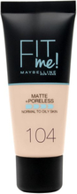 Maybelline Fit Me Matte& Poreless Foundation 104 Soft Ivory 30ml