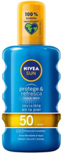 Nivea Sun Protect And Refresh Spray Spf50 200ml
