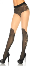 Pantyhose w. over knee boot