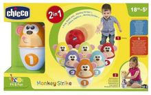 Bowlingspel Monkey Strike Chicco (7 pcs)