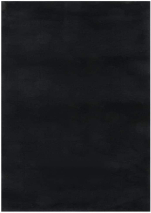 vidaXL Tvättbar matta kort lugg 120x170 cm halkfri svart
