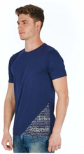 Jeckerson Blue Cotton T-skjorte