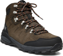 Refugio Texapore Mid M Shoes Sport Shoes Outdoor/hiking Shoes Brun Jack Wolfskin*Betinget Tilbud