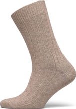 Supreme Sock 3-Pack Underwear Socks Regular Socks Beige Amanda Christensen*Betinget Tilbud