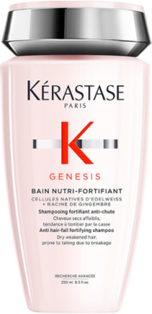 Genesis Bain Nutri-Fortifiant Shampoo 250Ml Sjampo Nude Kérastase*Betinget Tilbud