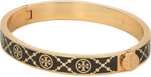Armband Tory Burch T Monogram Hinge Bracelet 150568 Tory Gold / Black 720