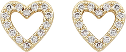 Snö of Sweden Valentina Small Ear Gold/Clear