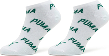 Lågstrumpor unisex 2-pack Puma Unisex Bwt Sneaker 2P 907947 White / Green 09