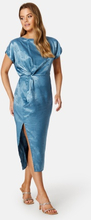 Bubbleroom Occasion Renate Twist front Dress Dusty blue XS