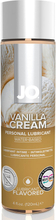 System JO H2O Flavored Vanilla Cream