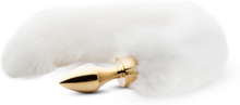 Fox Tail Plug No. 13 Gold/White