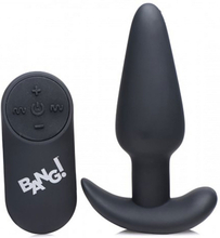BANG! Vibrating Silicone Butt Plug