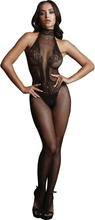 Le Désir Fishnet And Lace Bodystocking S-XL