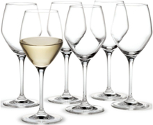 Perfection Hvidvinsglas 32 Cl 6 Stk. Home Tableware Glass Wine Glass Nude Holmegaard