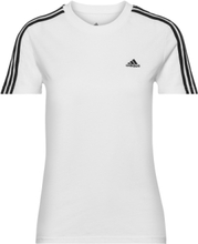 W 3S T T-shirts & Tops Short-sleeved Hvit Adidas Sportswear*Betinget Tilbud