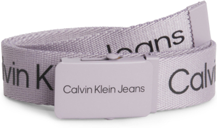 Barnskärp Calvin Klein Jeans Canvas Logo Belt IU0IU00125 PCI