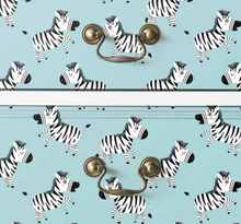 Stickers voor op meubels Schattige zebra voor kinderen
