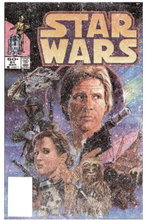 Star Wars Classic Classic Comic Book Cover Pullover - Weiß - S