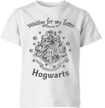 Harry Potter Waiting For My Letter From Hogwarts Kids' T-Shirt - White - 9-10 Years