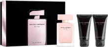 Narciso Rodriguez For Her Nr For Her Edp 50Ml/Bl50/Sg50 Parfyme Sett Nude Narciso Rodriguez*Betinget Tilbud