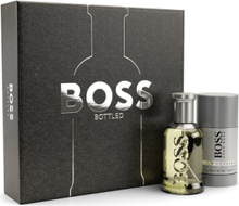 Bottled Edt 50 Ml/Deo Stick 75Ml Beauty Men All Sets Nude Hugo Boss Fragrance