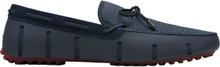 Blå flettet Lace Lux Loafer Driver Footwear